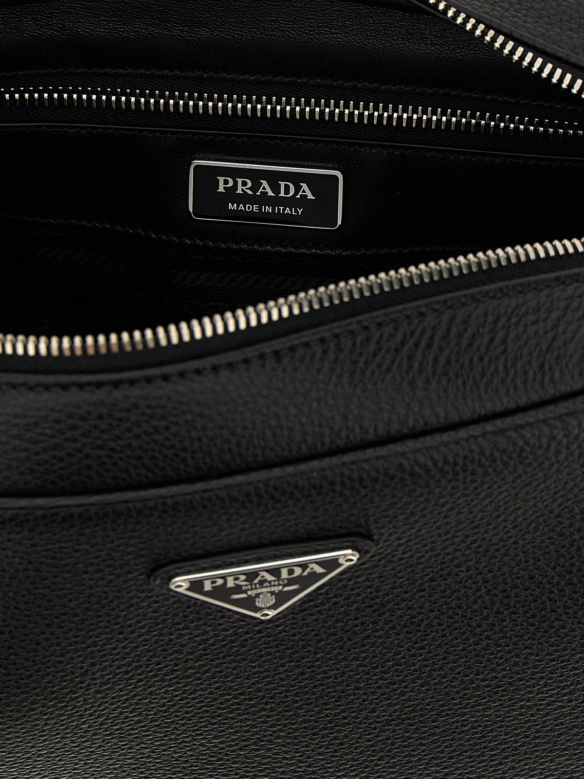 Prada Men Leather Shoulder Strap