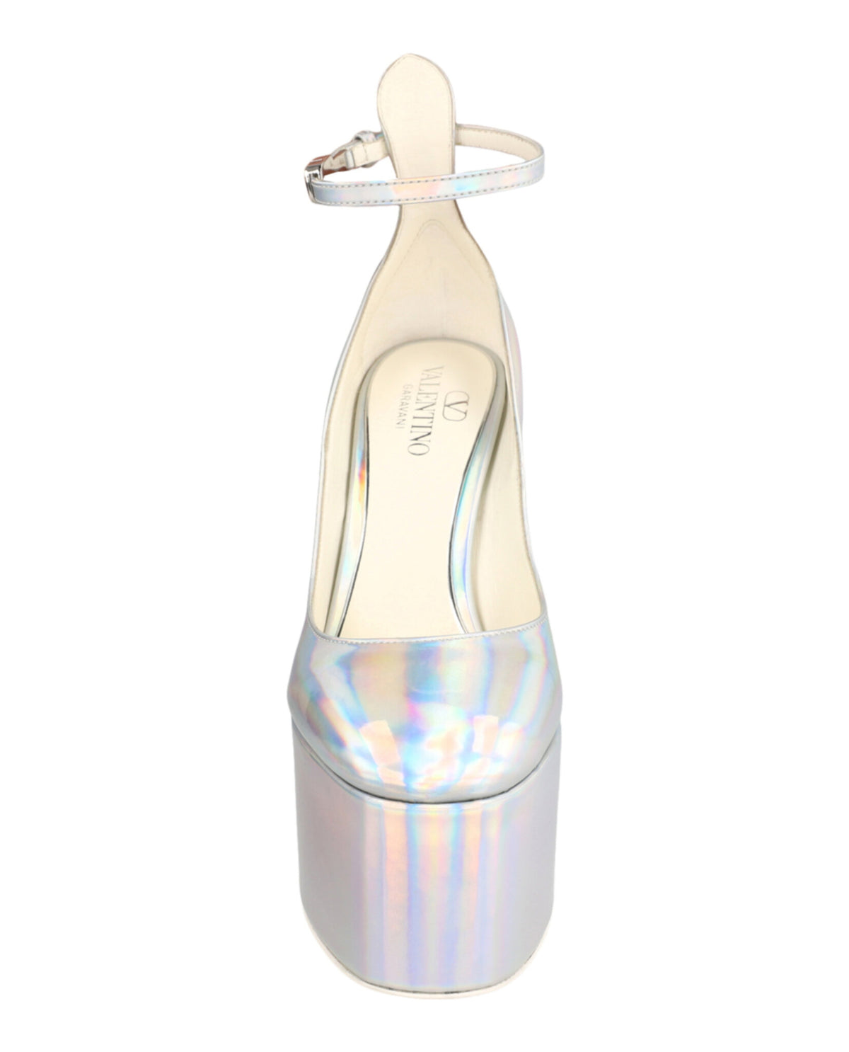 Valentino Valentino Womens Tan-Go Platform Pumps
