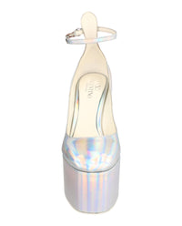 Valentino Valentino Womens Tan-Go Platform Pumps