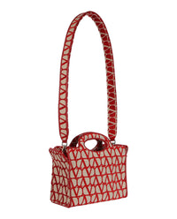 Valentino Valentino Womens Le Troisième Toile Iconographe Small Shopping Bag