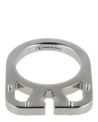 Valentino Valentino Mens VLogo Ring