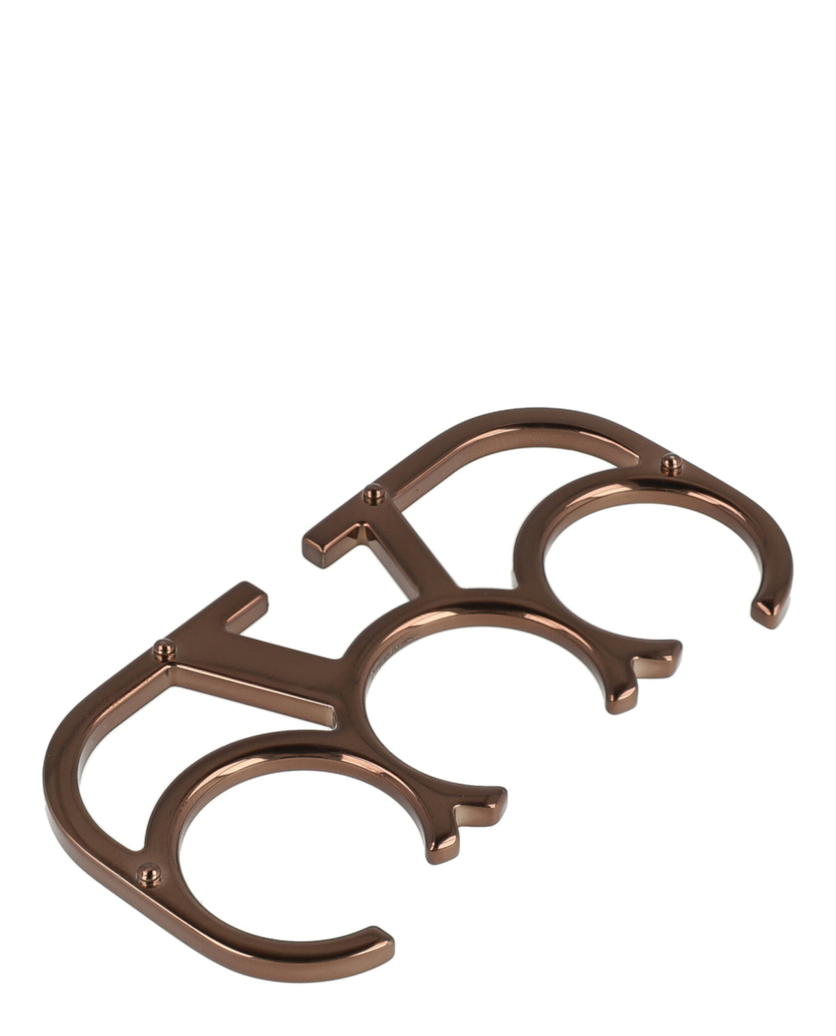 Valentino Valentino Mens VLogo Multi-Finger Ring