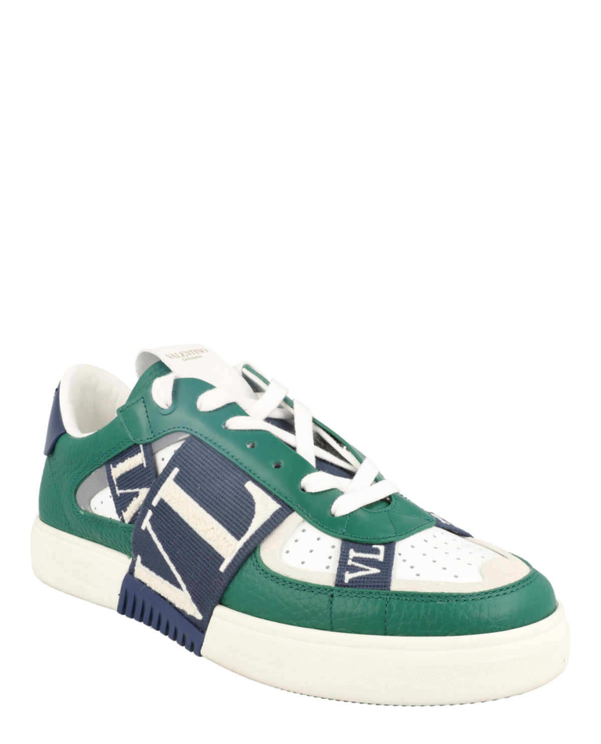 Valentino Mens VLTN Leather Platform Sneakers