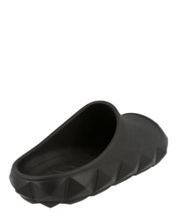 Valentino Valentino Mens Roman Stud Turtle Rubber Clogs