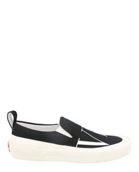 Valentino Mens VLTN Slip-On Canvas Sneakers