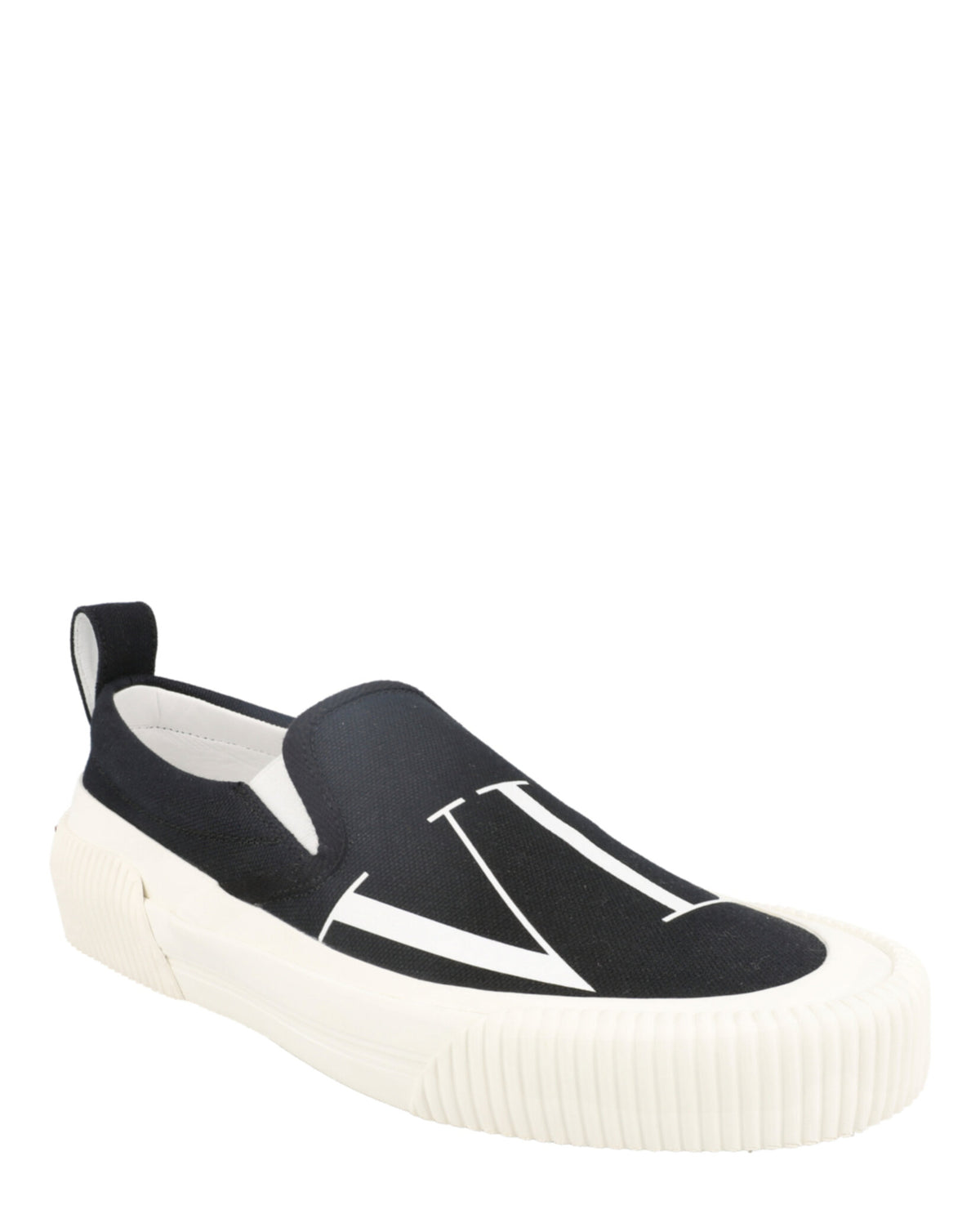 Valentino Mens VLTN Slip-On Canvas Sneakers