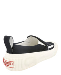 Valentino Mens VLTN Slip-On Canvas Sneakers