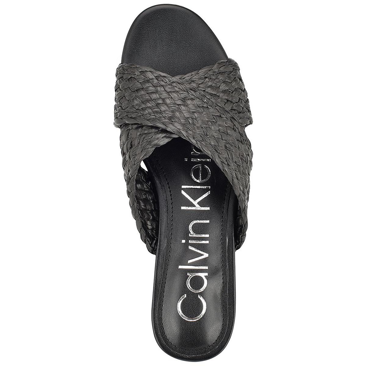 June2 Womens Slip On Flat Slide Sandals
