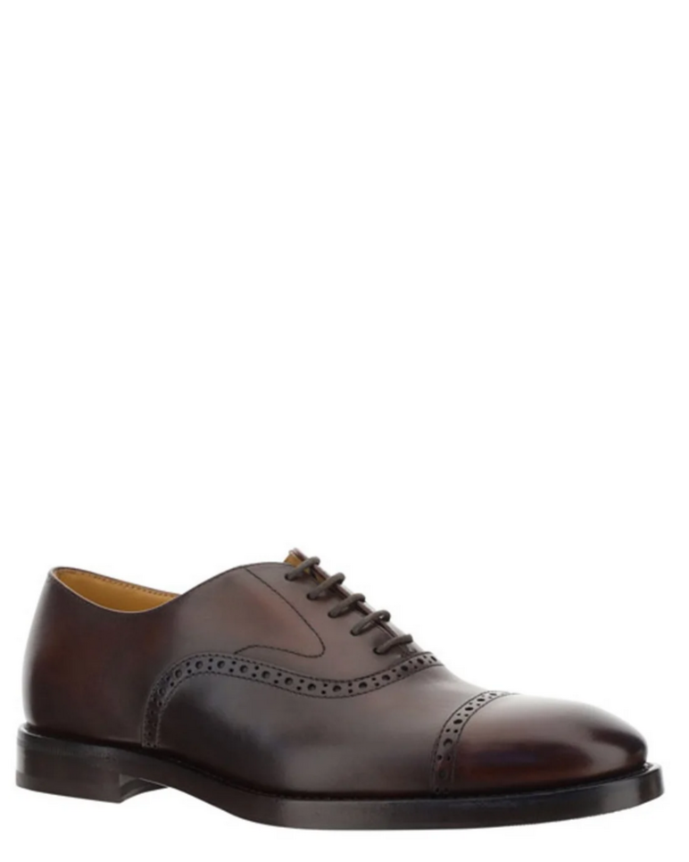 Brunello Cucinelli Mens Dress Shoes In Castagna