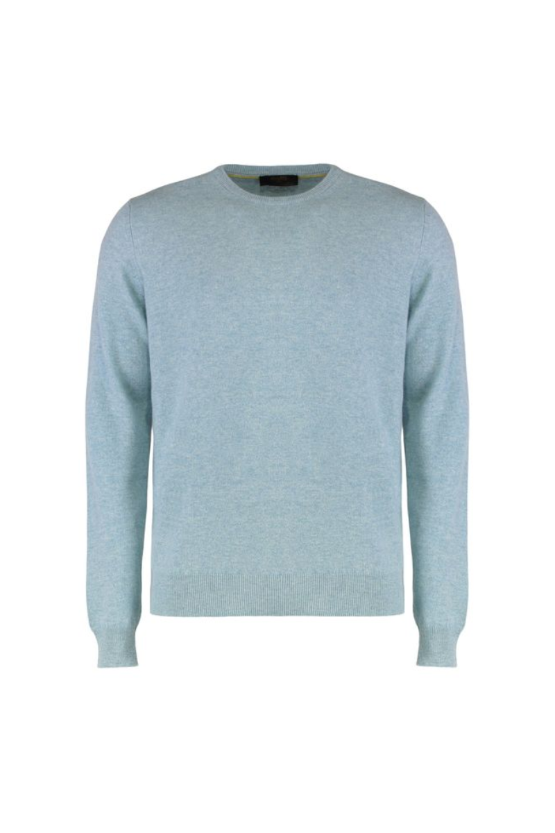 Moorer Moorer Orvieto-Dd Sweaters Cielo