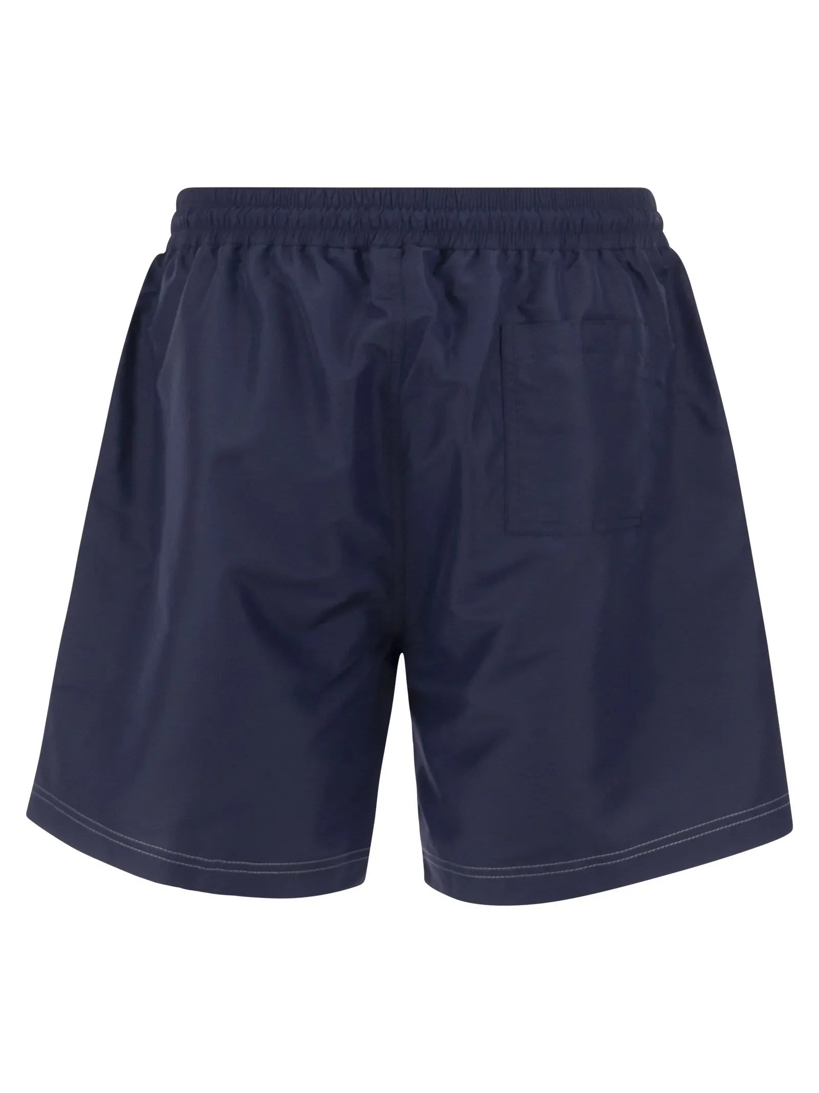 Brunello Cucinelli Drawstring Logo-Embroidered Swim Trunks