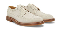 BRUNELLO CUCINELLI MENS SHOES WITH LACES IN LIGHT BEIGE
