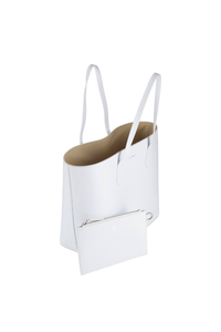 Givenchy Handbag In Calfskin In White