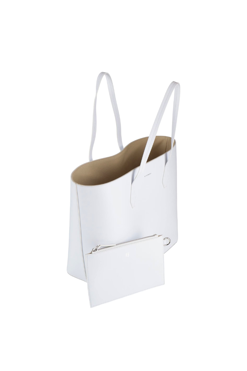 Givenchy Handbag In Calfskin In White