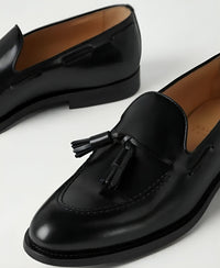 BRUNELLO CUCINELLI MENS LOAFERS IN BLACK