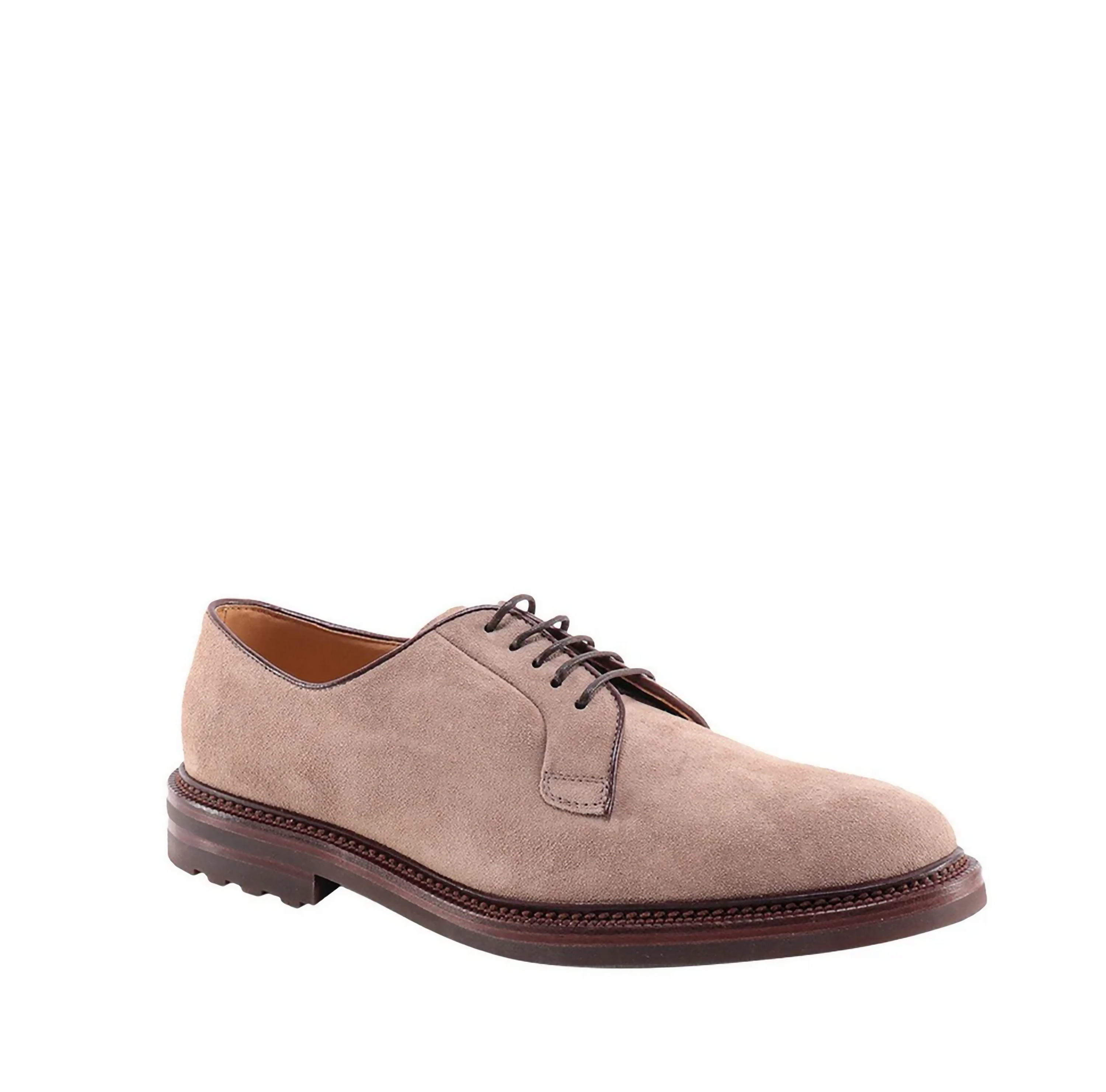 BRUNELLO CUCINELLI MENS SHOES WITH LACES IN BEIGE