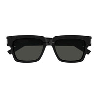 Saint Laurent Saint Laurent Sunglasses Square Full Rim, Black/Havana Frame and Grey Lens SL732/FVADIM002