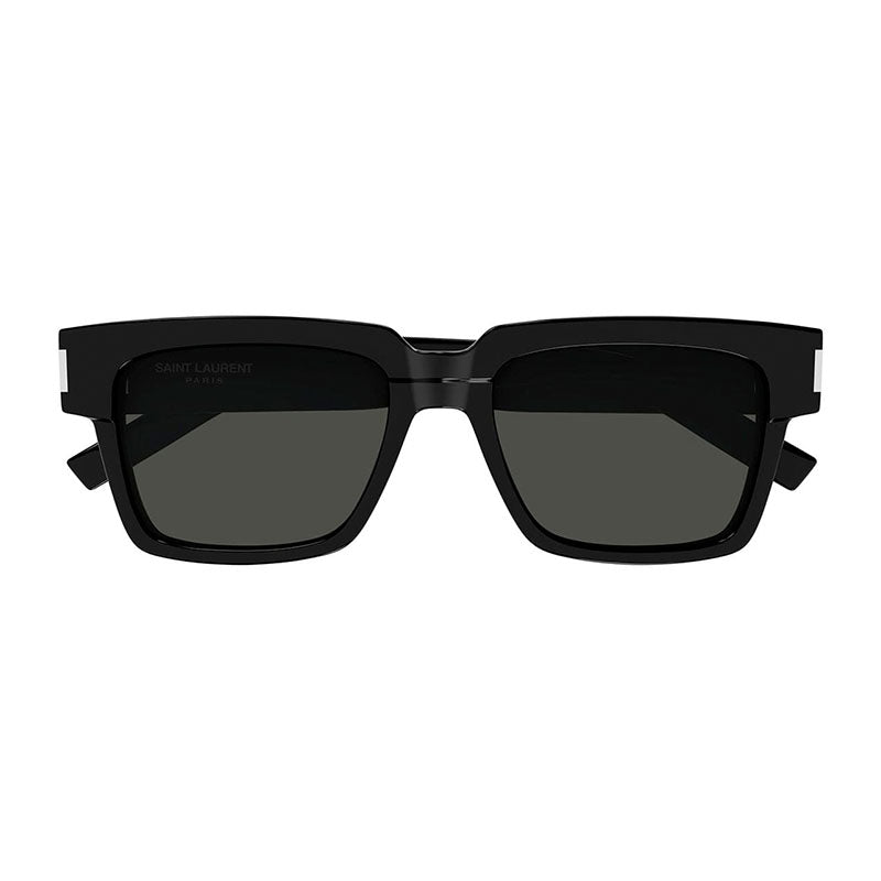 Saint Laurent Saint Laurent Sunglasses Square Full Rim, Black/Havana Frame and Grey Lens SL732/FVADIM002