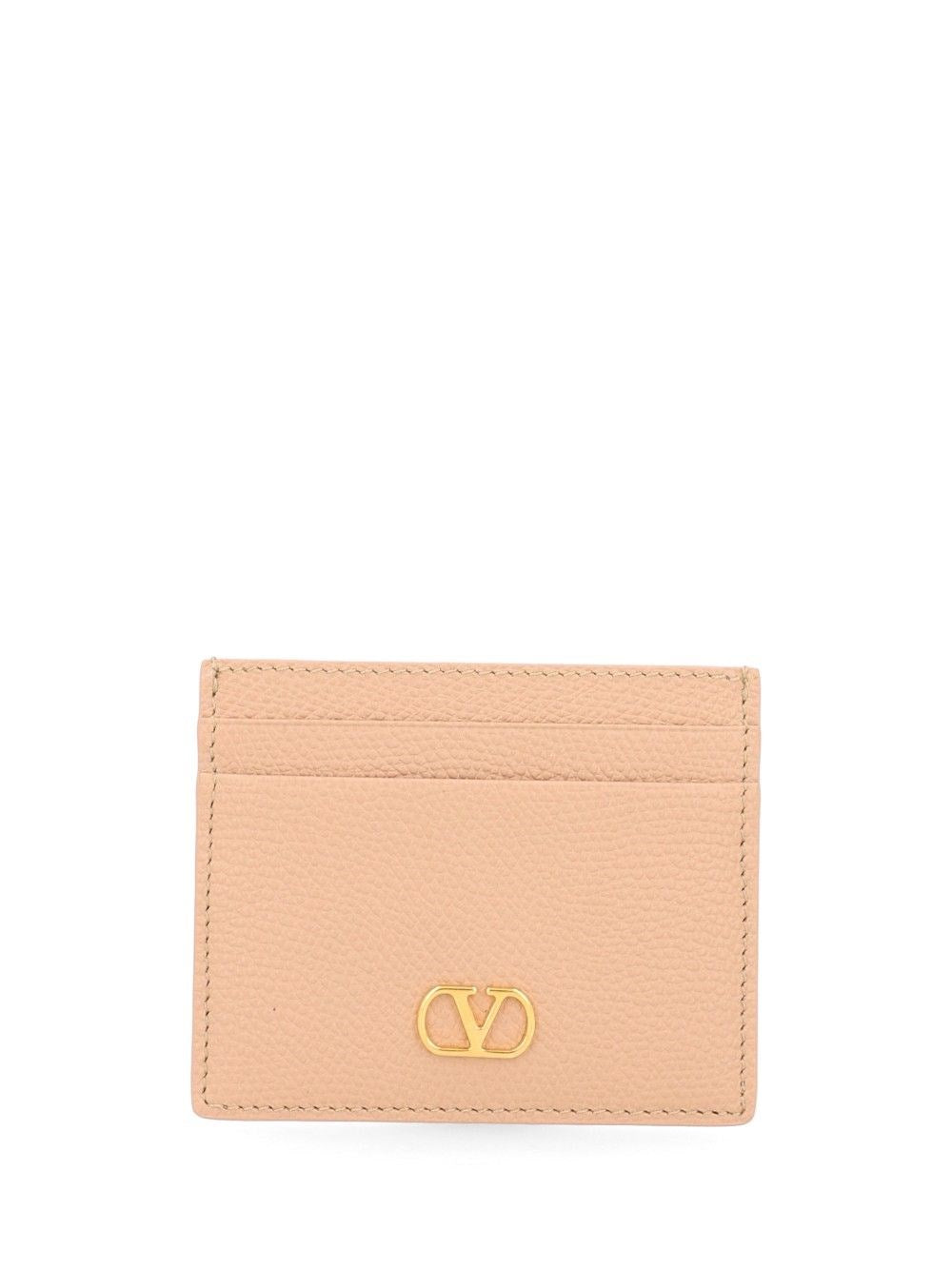 Valentino Garavani Valentino Garavani Women Vlogo Signature Leather Card Holder