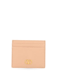 Valentino Garavani Valentino Garavani Women Vlogo Signature Leather Card Holder