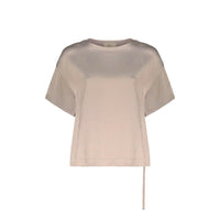Herno Asymmetric Short-Sleeve Blouse Women