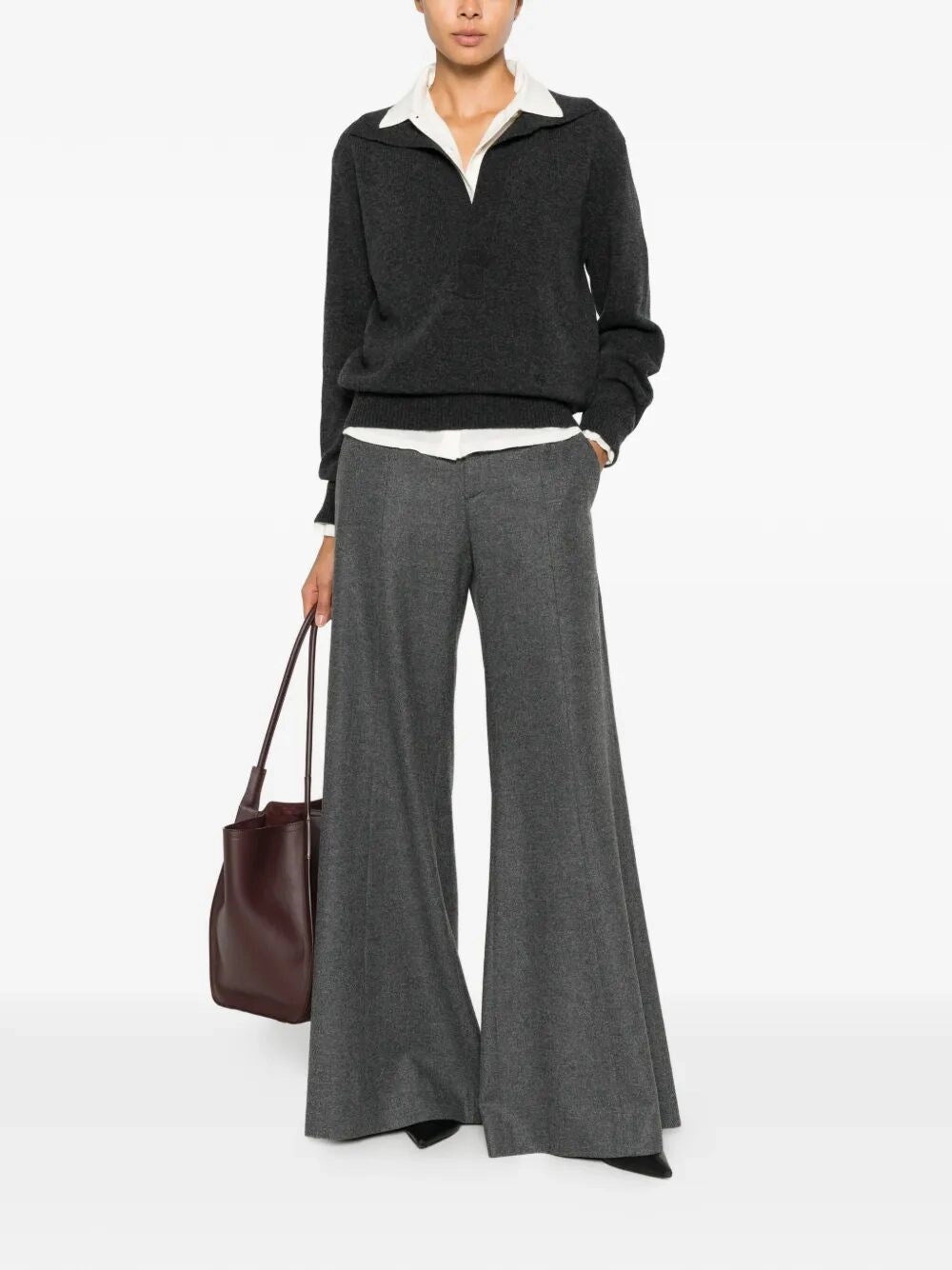Brunello Cucinelli Women Wide Flare Trousers