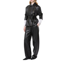 Max Mara Studio Max Mara Studio Nappa Leather Giusto Jacket Women