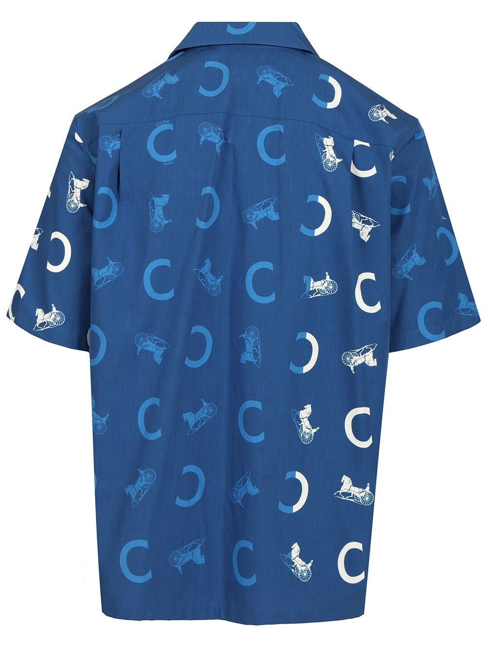 Celine Celine Men Cotton Bowling Shirt