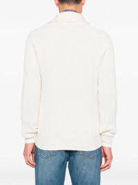 Brunello Cucinelli Men English Rib Knit Cardigan