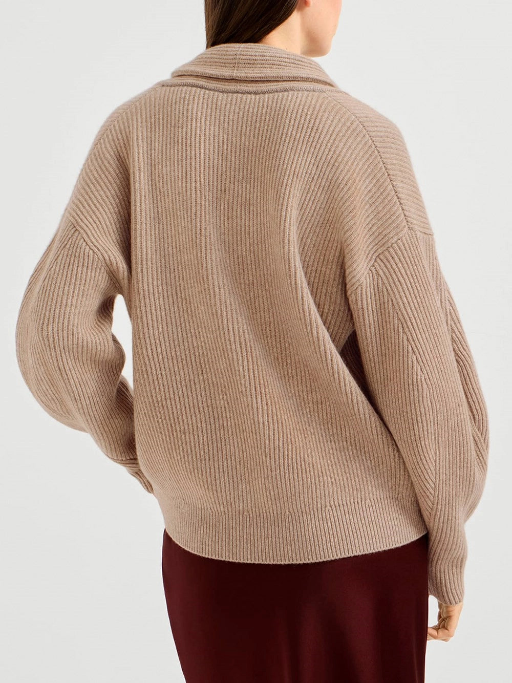 Brunello cucinelli Brunello Cucinelli Women Cashmere English Rib Sweater