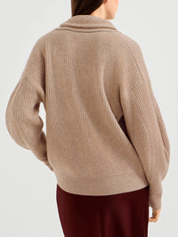 Brunello cucinelli Brunello Cucinelli Women Cashmere English Rib Sweater