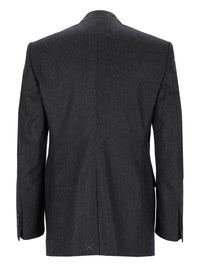 Dolce & Gabbana Men Sinatra Single-Breasted Wool Flannel Jacket
