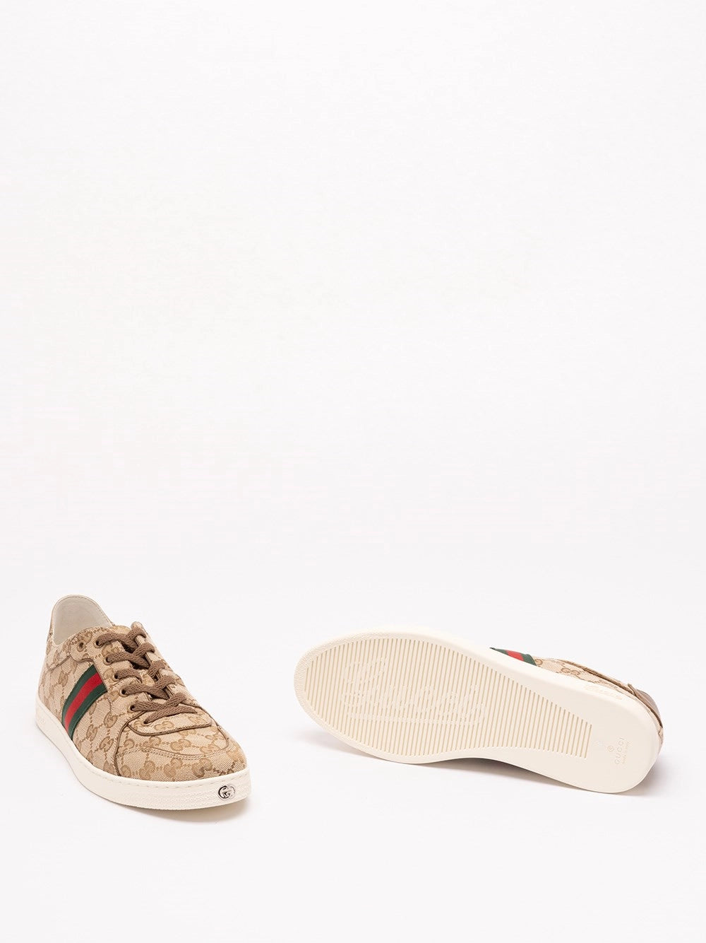 Gucci Gucci Men Stretch Low-Top Sneakers