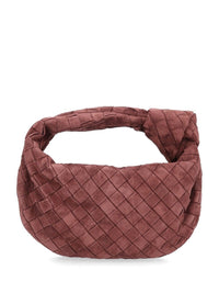 Bottega Veneta Women Deep Mahogany "Jodie" Mini Handbg
