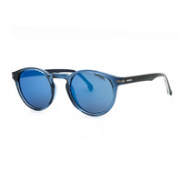 Carrera Carrera Sunglasses Round Semi Rim, Blue Frame and Blue Lens CARRERA301/S0PJPXT