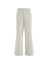 Brunello cucinelli Brunello Cucinelli Women Flower Lace Jersey Track Trousers