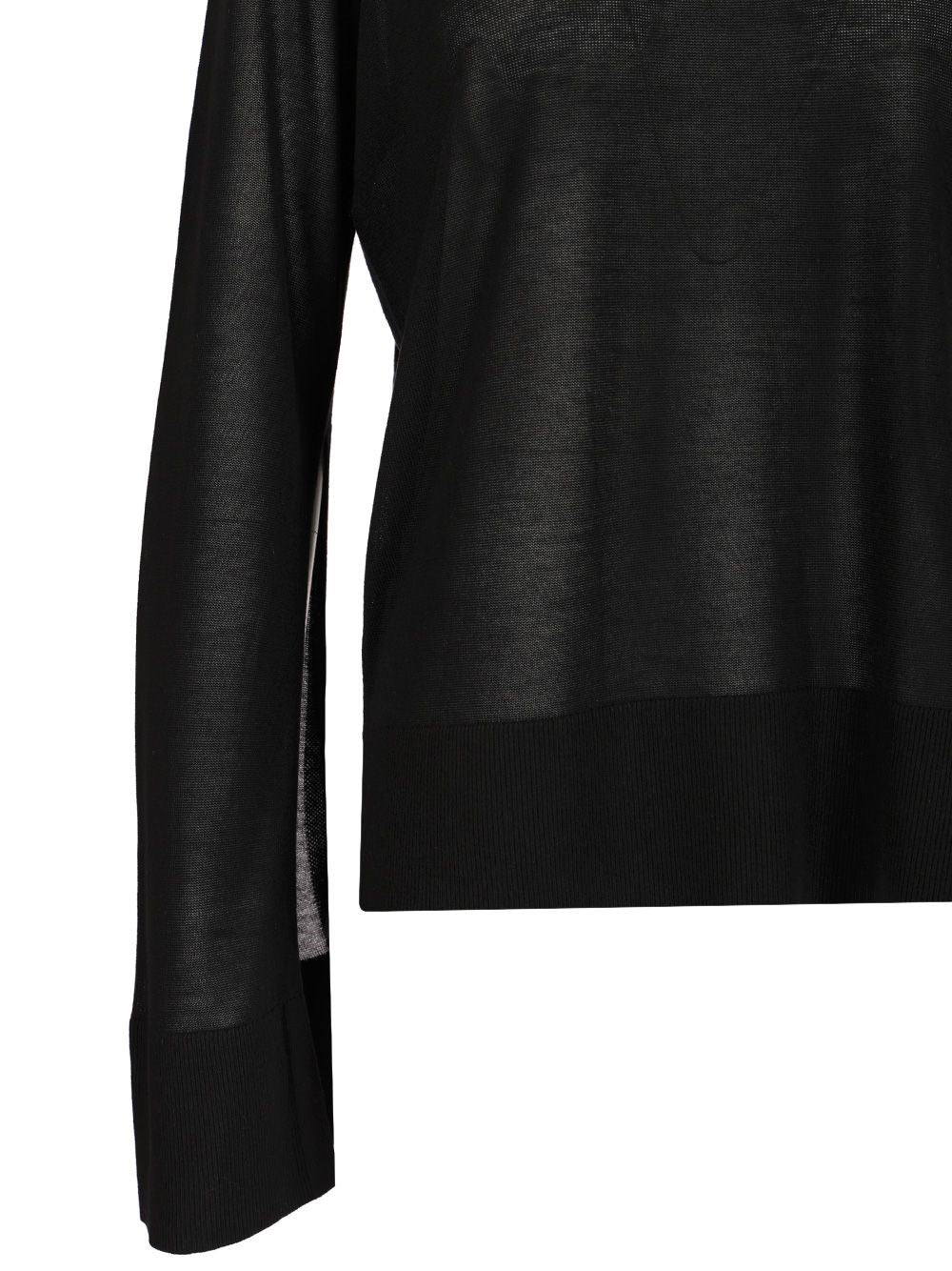 Toteme Women Turtleneck With Slits On The Sleeves