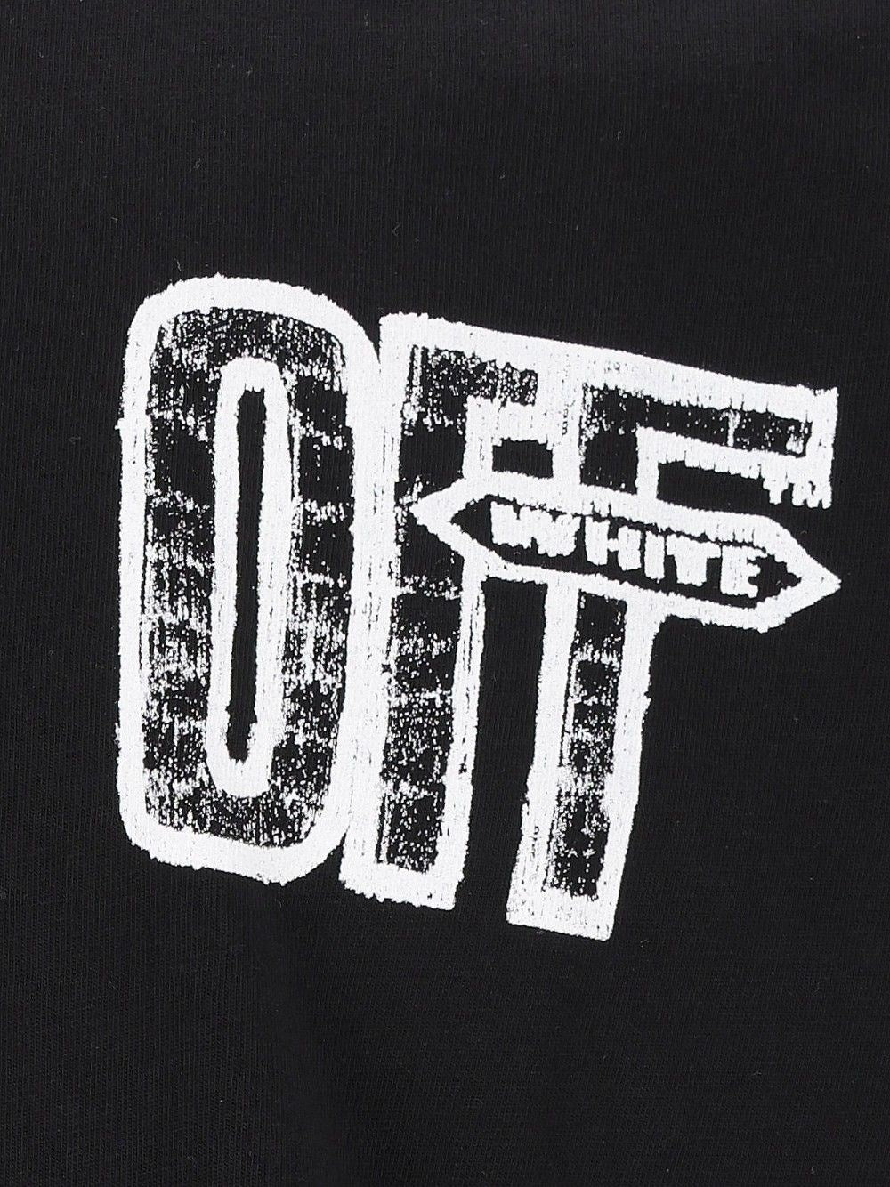 Off-white Off-White Men Motion Arrow T-Shirt
