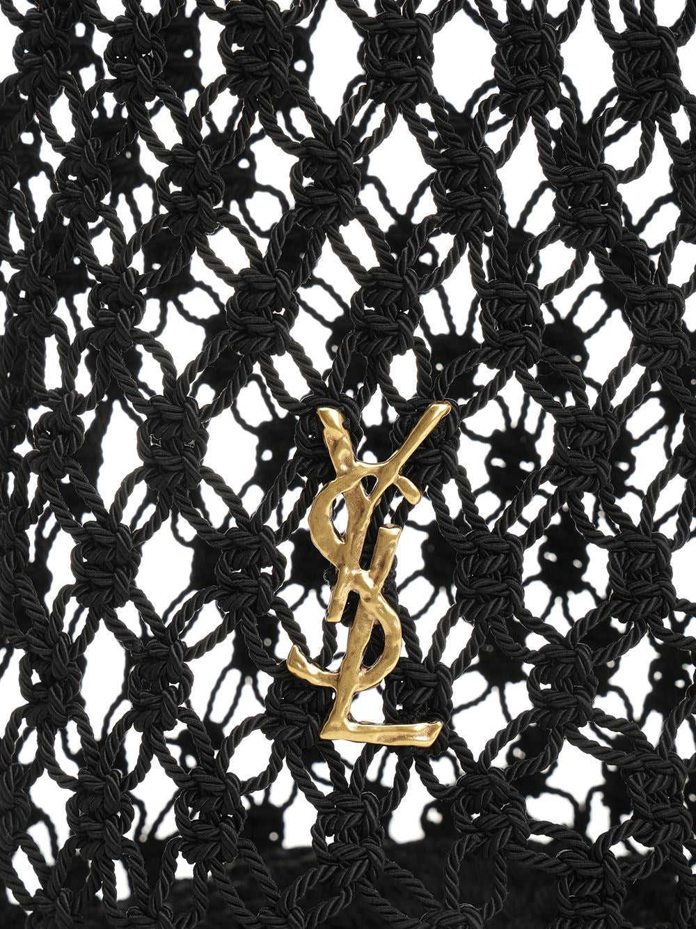 Saint Laurent Saint Laurent Women Crochet Hobo Bag