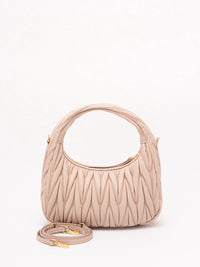 Miu Miu Women `Wander` Matelassé Leather Hobo Bag