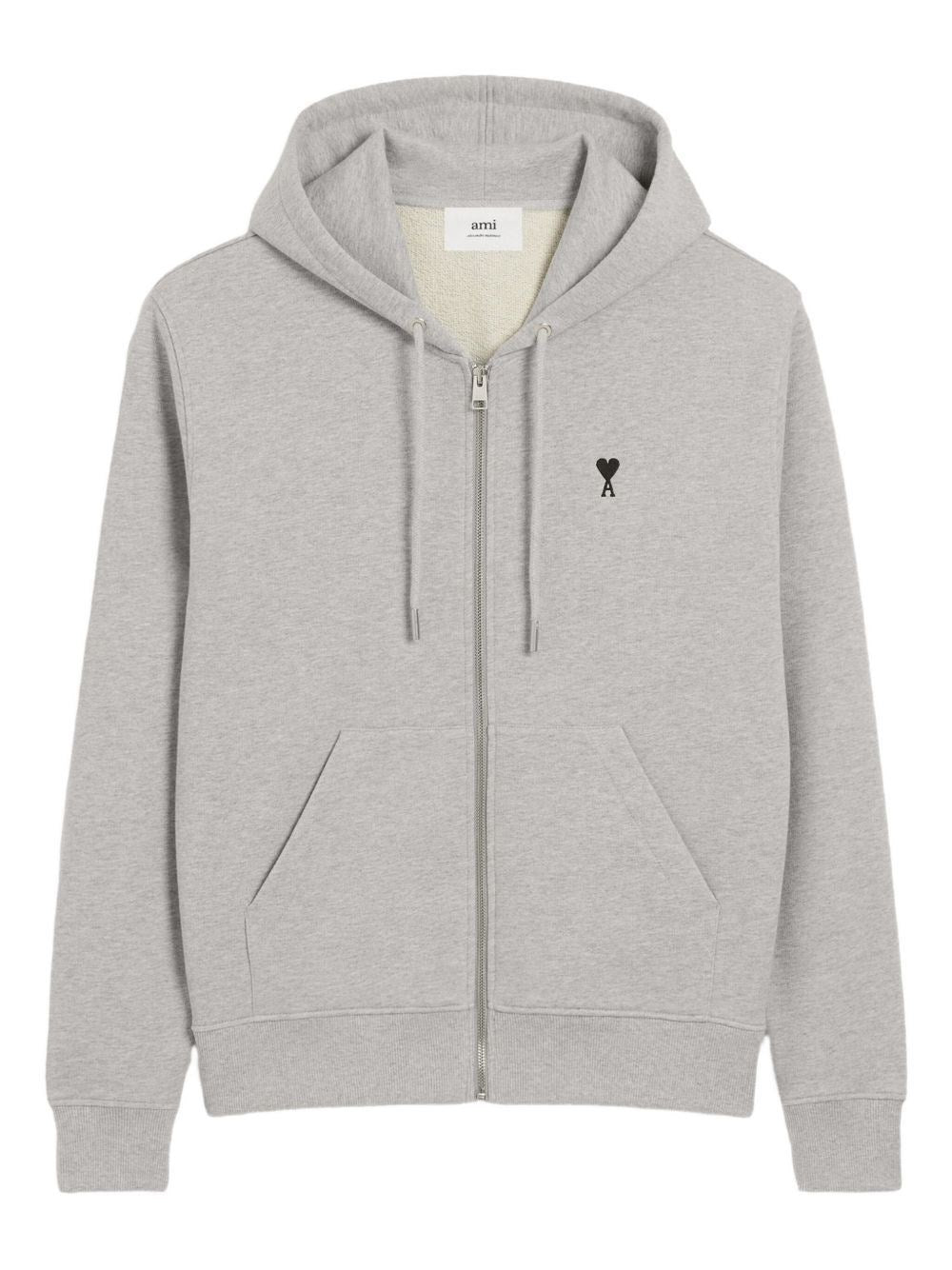 Ami Women Ami De Coeur Zip-Up Hoodie