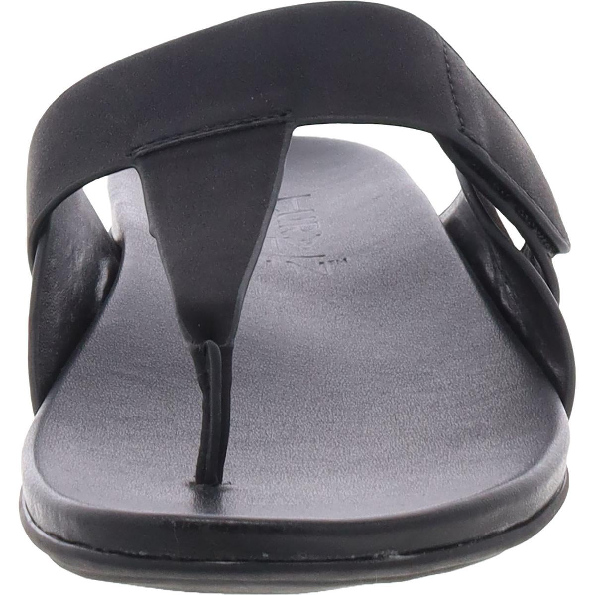 Genn-Twirl Womens Faux Leather Slide Sandals