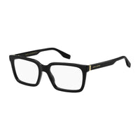 Marc Jacobs Eyeglasses Square Full Rim, Black Frame and Clear Demo Lenses Lens MARC643080700