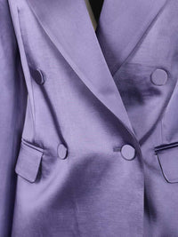 Dries Van Noten Women Blazer In Shiny Satin