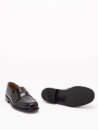 Prada Prada Men Brushed Leather Loafers