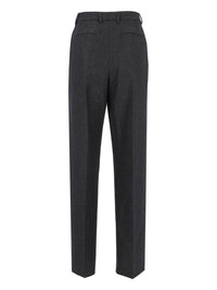 Dolce & Gabbana Women Wool Flannel Trousers