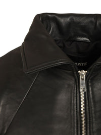 Rotate Women Boxy Leather Jacket