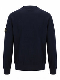 Stone Island Men Plush Stitch Stretch Crew Neck