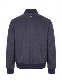 Herno Men Faux Shearling Bomber Jacket