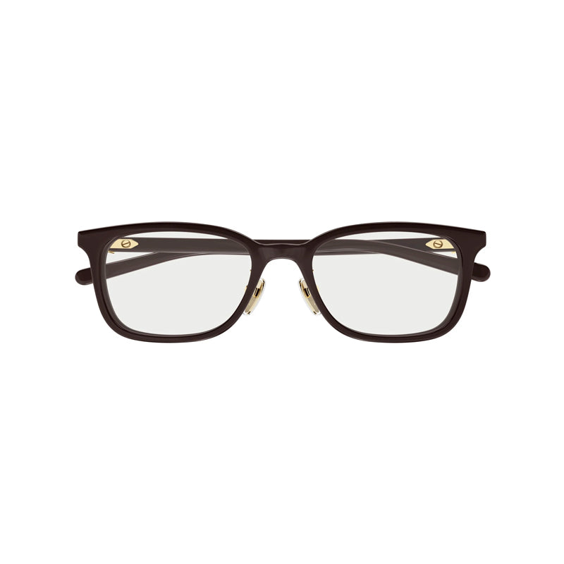 Gucci Gucci Eyeglasses Rectangle Full Rim, Black Frame and Clear Demo Lenses Lens GG2002OJ001